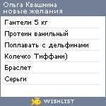 My Wishlist - olga_kvashnina