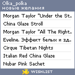 My Wishlist - olka_polka