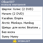 My Wishlist - olliver007