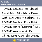 My Wishlist - olsi08