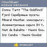 My Wishlist - omochikaeri