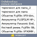 My Wishlist - orzhekovskaya