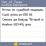 My Wishlist - out_of_faces