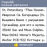 My Wishlist - ovenchik