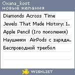 My Wishlist - oxana_kost