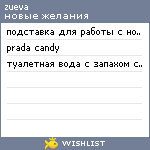 My Wishlist - ozueva