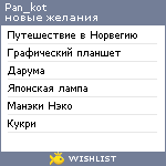 My Wishlist - pan_kot