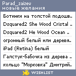 My Wishlist - parad_zaizev