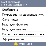 My Wishlist - parfenovaolga