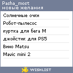 My Wishlist - pasha_most