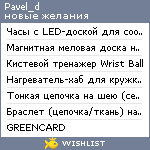 My Wishlist - pavel_d