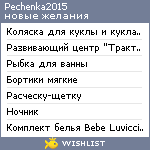 My Wishlist - pechenka2015