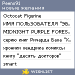 My Wishlist - peeno91