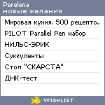 My Wishlist - perelena