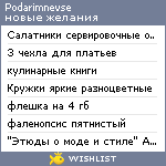 My Wishlist - podarimnevse