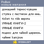 My Wishlist - podivoi