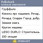 My Wishlist - polikshurik