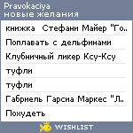 My Wishlist - pravokaciya