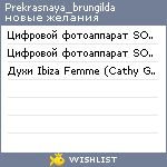 My Wishlist - prekrasnaya_brungilda