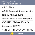 My Wishlist - pretty_poison