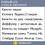 My Wishlist - prikhodko23