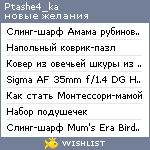 My Wishlist - ptashe4_ka