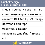 My Wishlist - puchokdesign