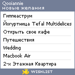 My Wishlist - qooiannie