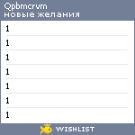 My Wishlist - qpbmcrvm