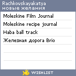 My Wishlist - rachkovskayakatya