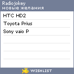 My Wishlist - radiojokey