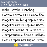 My Wishlist - rairightnow