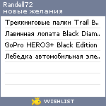My Wishlist - randell72