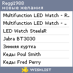 My Wishlist - reggi1988