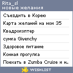 My Wishlist - rita_sl