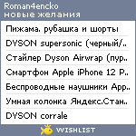 My Wishlist - roman4encko