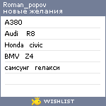 My Wishlist - roman_popov