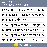 My Wishlist - ruby23