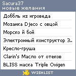 My Wishlist - sacura37