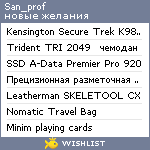 My Wishlist - san_prof