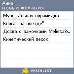 My Wishlist - sapelkina25