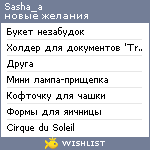 My Wishlist - sasha_a