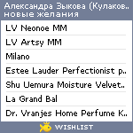 My Wishlist - sashakulakova