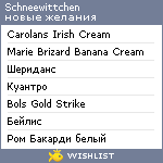 My Wishlist - schneewittchen