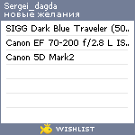 My Wishlist - sergei_dagda