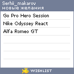 My Wishlist - serhii_makarov