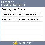 My Wishlist - shafali72