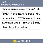 My Wishlist - shev43nko