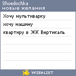 My Wishlist - shvedochka