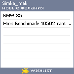 My Wishlist - simka_mak